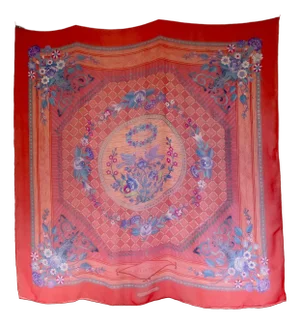 Hermès Jeux De Paille Chiffon Soie 140 Cm. Françoise De La Perrière