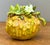 Yellow Vintage Glazed Ceramic Lemon With Blossom For Sale - Image 8 of 12