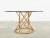 Contemporary McGuire Organic Modern Rattan Pedestal Dining Table For Sale - Image 3 of 13