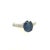 Natural Sapphire Diamond Ring 14k W Gold 3 TCW Certified For Sale - Image 10 of 10