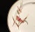 Wedgwood Creamware Hummingbird, Butterfly and Flowers Plates, Pattern No. 7961, Set of Three Etruria, Staffordshire, Dated 1868 For Sale - Image 9 of 12