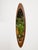 Spectacular and sculptural large wall mirror in Italian wall mirror in a gorgeous rosewood with brass accents. This...