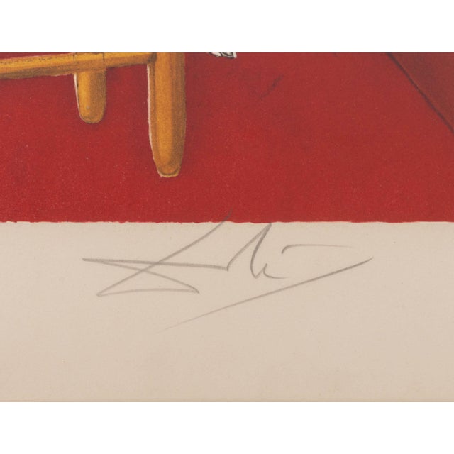 Paper Salvador Dali "Without Hope" Lithograph, 1969 For Sale - Image 7 of 12