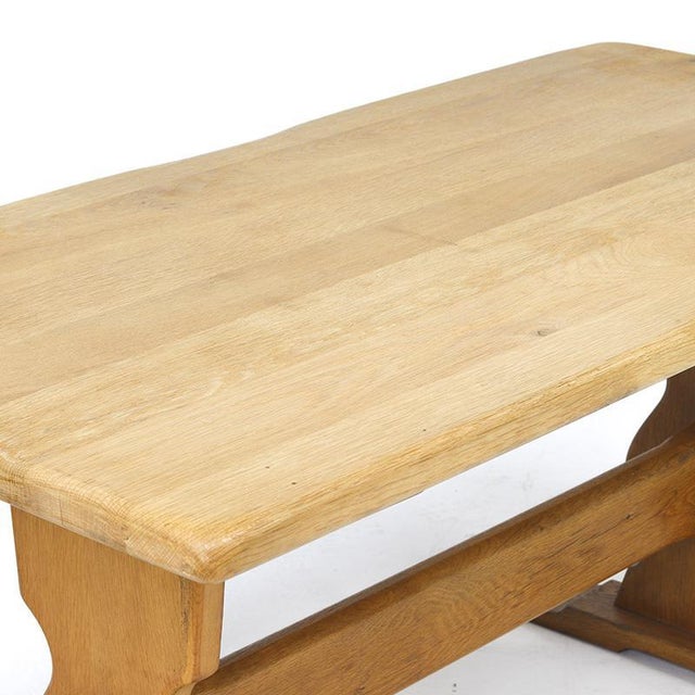 Mid-Century Modern Mid-Century Brutalist Rustic Dining Table For Sale - Image 3 of 9