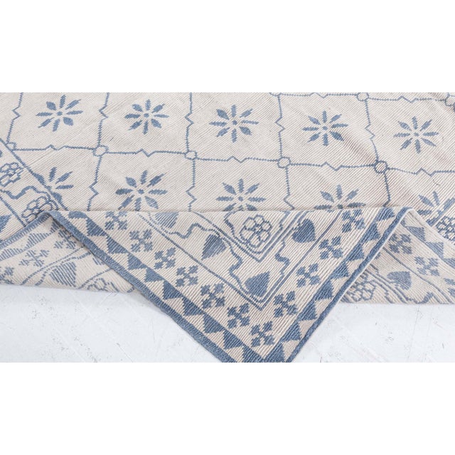 Textile Modern Moroccan Hand-Knotted Wool Rug by Doris Leslie Blau For Sale - Image 7 of 9