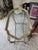 Hollywood Regency Brass, Glass and Wrought Iron Butler Tray Table For Sale In West Palm - Image 6 of 9
