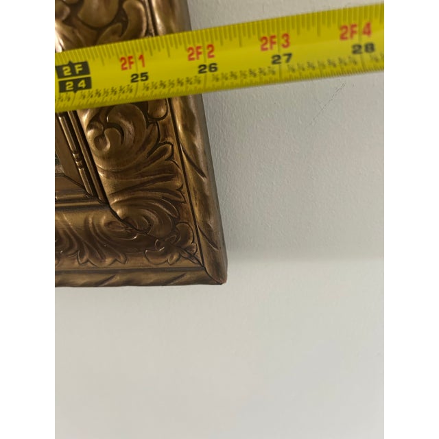 1960s Original Mid Century Painting of a Nautical Scene. It Is Framed in a Gold Frame. For Sale - Image 4 of 8