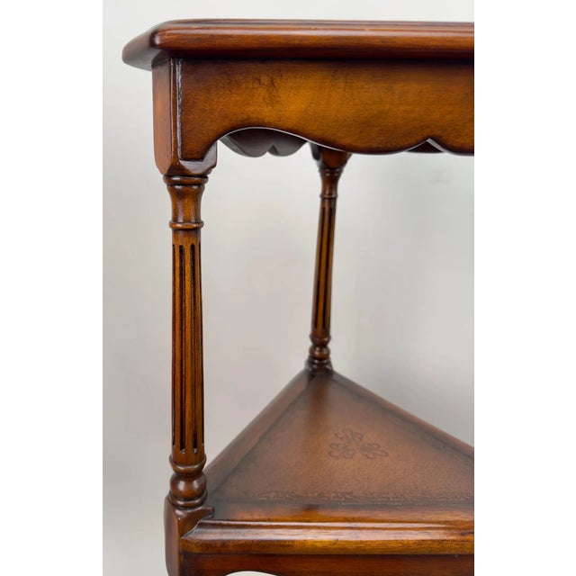 Theodor Alexander Hollywood Regency Style 3-Tiered Pedestal or Etagere , a Pair For Sale - Image 9 of 12