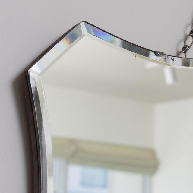 1930s French Art Deco Beveled Mirror For Sale In Los Angeles - Image 6 of 11