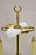 Mid 20th Century Mid to Late 20th Century Empire Regency Style Brass Candlestick Bouillotte Desk Table Lamp With Swans (A) For Sale - Image 5 of 11