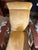 Gold Antique Morris Style Reclining Rocking Chair With Pull-Out Footrest For Sale - Image 8 of 12
