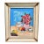 1993 Signed Marilyn A. Juckett Floral Still Life Painting in Gilt Frame For Sale