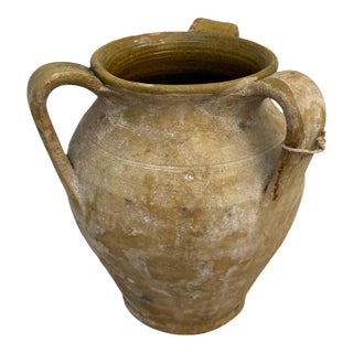 3 Handle Plain Beige Drip Calabrese Pots For Sale