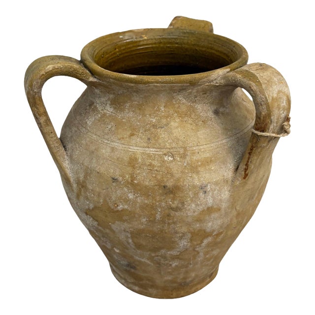 3 Handle Plain Beige Drip Calabrese Pots For Sale