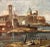 Italian 19th Century Italian Oil on Canvas Painting, Style of Guardi For Sale - Image 3 of 10