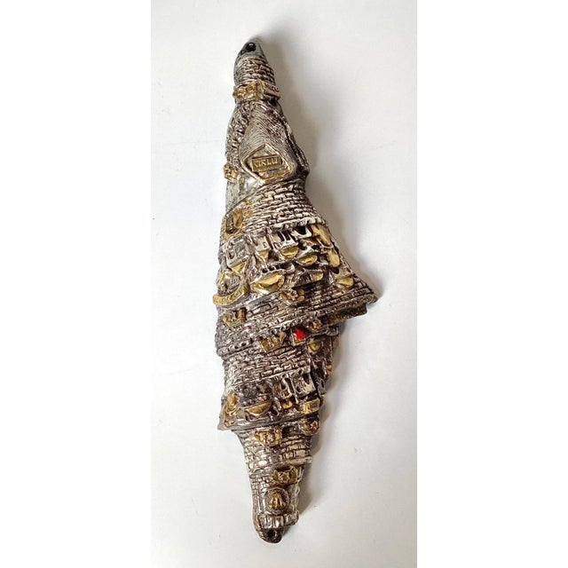 Traditional Large Sterling Silver Mezuzah by Yaacov Heller For Sale - Image 3 of 10