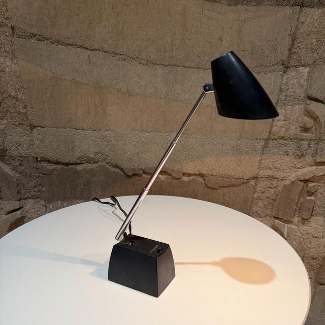 Lightolier Lyric High-Intensity Desk Lamp Michael Lax Gerald Thurston MidCentury For Sale - Image 10 of 13