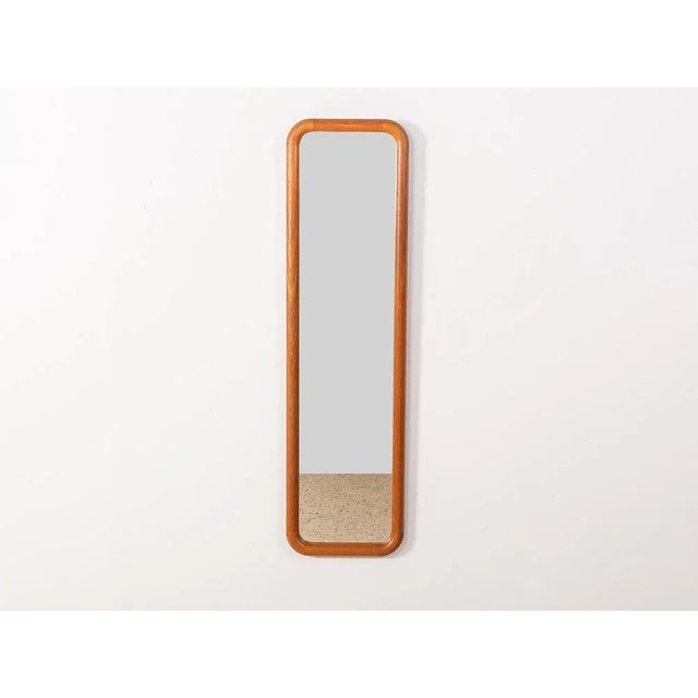 Brown Mirror from Vildbjerg Møbelfabrik, 1960s For Sale - Image 8 of 8