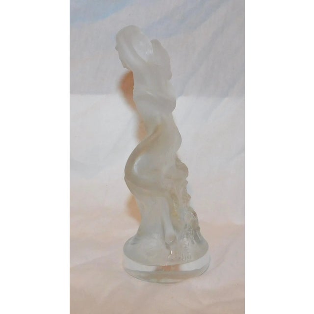Art Deco Mid 20th Century Lalique "Le Faune" Figurine For Sale - Image 3 of 10