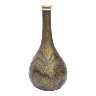 Murano Glass Lamp Base Attributed to Barovier For Sale