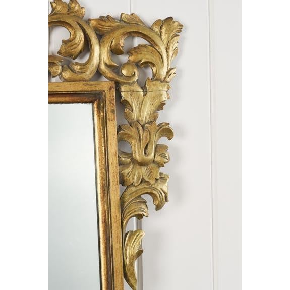 1900 - 1909 Antique French Giltwood Mirror (C. 1900) For Sale - Image 5 of 6