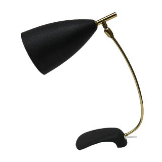 Black Table Lamp from Cosack, 1950s For Sale
