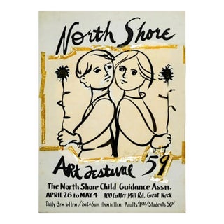 1959 Frank Kleinholz North Shore Art Fesitval Painting For Sale