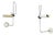 Adam Wall Lamps in Chrome Steel and Lacquered Metal by Vico Magistretti for O-Luce, 1975, Set of 2 For Sale