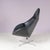 Swivel Easy Chair on Chrome Crossbase with Black Skai Seat by Rudolf Wolf for Rohé, Netherlands, 1960s For Sale - Image 5 of 12