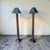 Arts & Crafts Sculptural Turned Wood Floor Lamps – Vintage Tyndale Chicago Pair, Monumental All-Wood For Sale - Image 3 of 6