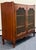 Vintage Solid Cherry Louis XV Server / Bookcase For Sale - Image 4 of 12