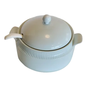70s Kaiser Porcelain Tureen With Porcelain Ladle