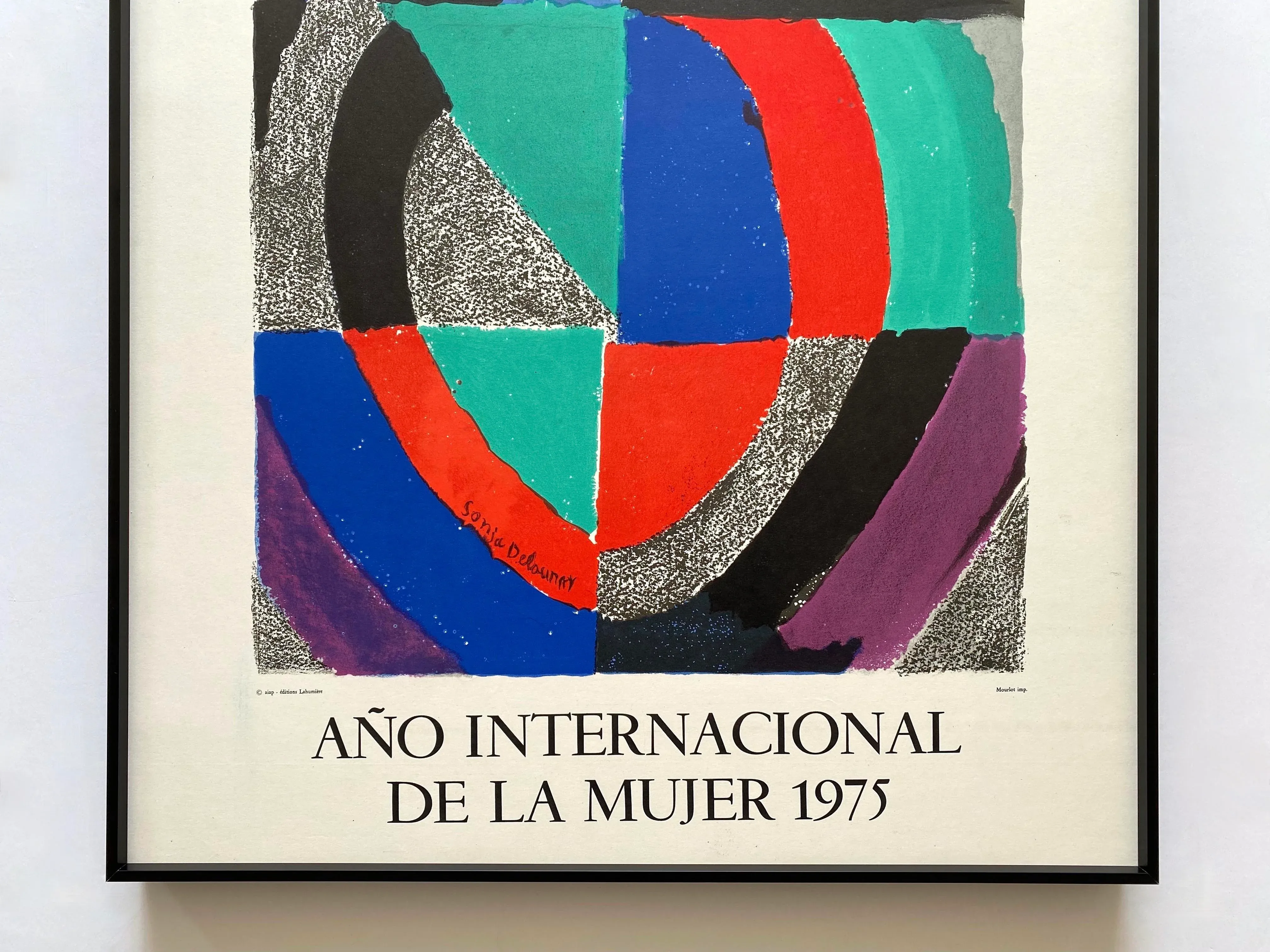 アート・デザイン・音楽 Silvia Minio-Paluello Yasuda sonia-delaunay-vintage-1975-