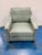 Contemporary Uttermost Light Teal Club Chairs - Pair. For Sale - Image 3 of 8