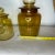 Vintage Amber Glass Canisters With Lids- Set of 3 For Sale - Image 11 of 13