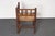 Wood Diminutive Antique French 19th Century Bobbin Corner Chair With Rush Seat For Sale - Image 7 of 18