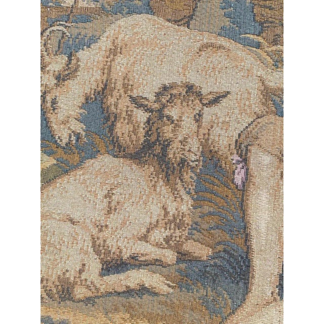 Vintage French Jaquar Tapestry For Sale - Image 12 of 18