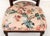 Traditional Renaissance Revival Floral Upholstered Low Chair For Sale - Image 3 of 7