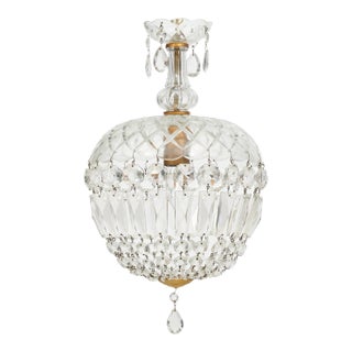 Baccarat Antique French Pendant For Sale