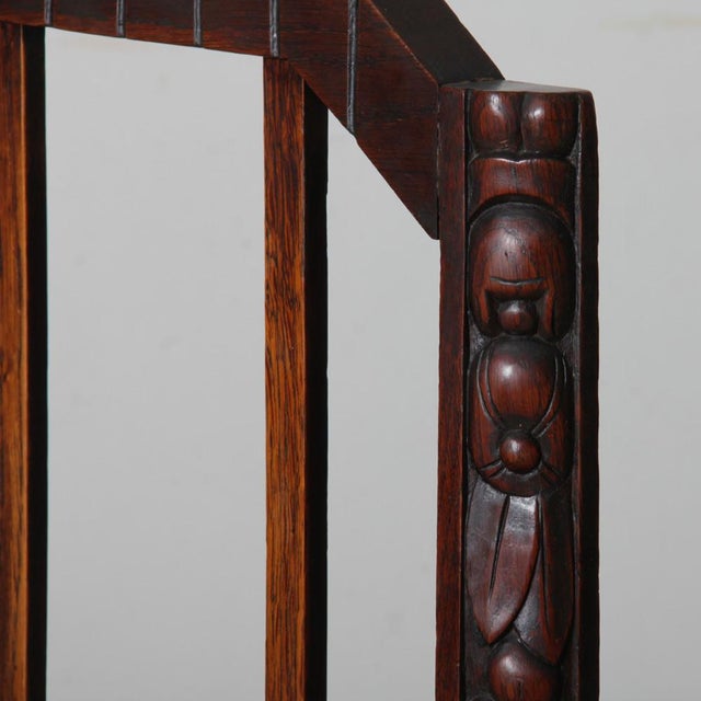 Art Deco French Chairs, 1930s, Set of 6 For Sale - Image 4 of 11