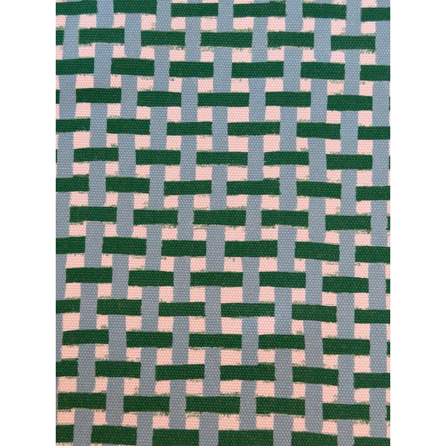 2020s Basket Weave Fabric by Harlequin 2 1/2 Yards of Cotton Fabric Sophie Robinson Collection For Sale - Image 5 of 5