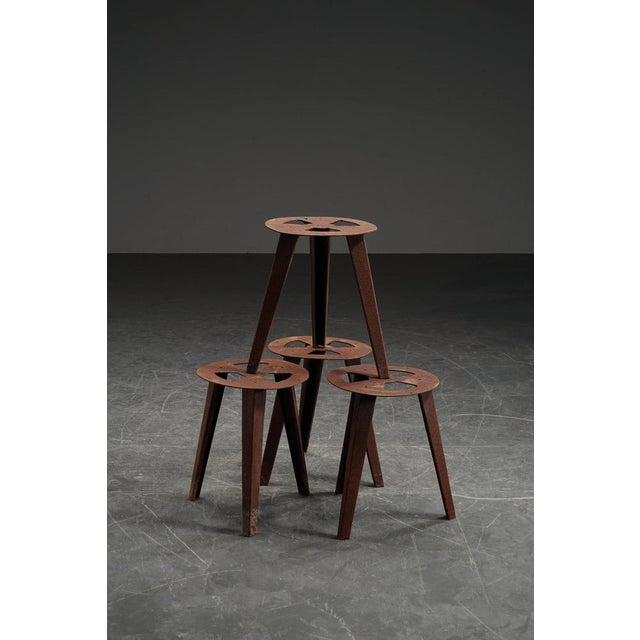 period: 1960s origin: Belgium dimensions: h40 x w31 x d31 cm material: metal I have official proof of authenticity such as...