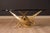 Silas Seandel Vintage Silas Seandel Style Brutalist Torch Cut Sculptural Glass Coffee Table For Sale - Image 4 of 12