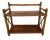 Vintage Rattan Shelf on Legs, 1970s For Sale