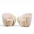 Mid-Century Modern Vladimir Kagan for Directional Model 100a Mid Century Swivel Lounge Chairs - Pair For Sale - Image 3 of 13