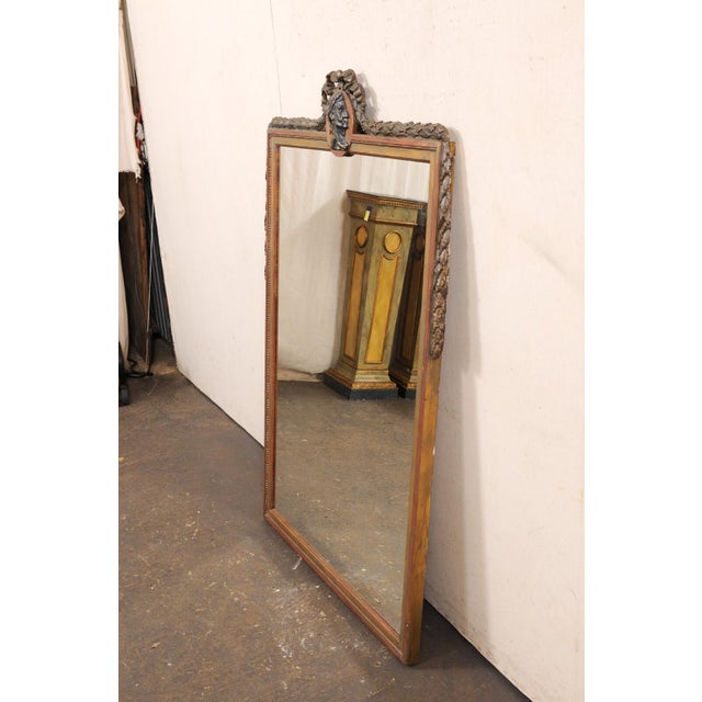 Glass Mid 20th Century Niermann Weeks Neoclassical Style Mirror For Sale - Image 7 of 9