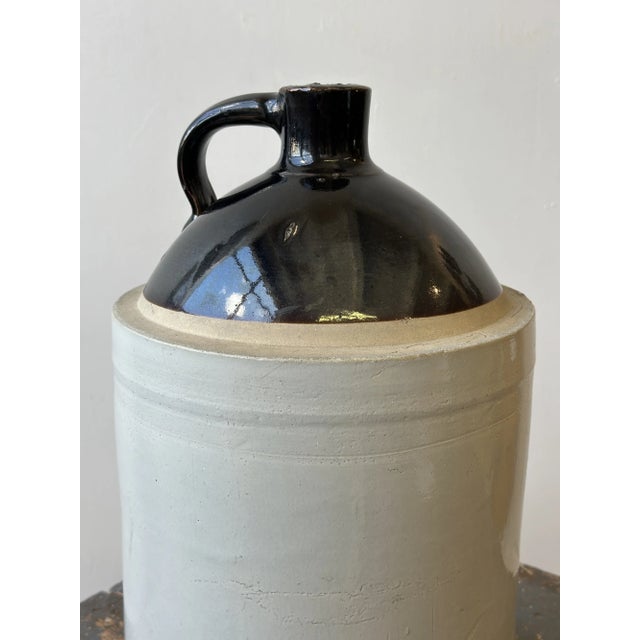 Antique 5 Gallon Stoneware Jug, Circa Early 20th Century For Sale - Image 11 of 18