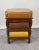Mid-Century Modern Mid-Century Modern Leather Nesting Stackable Ottoman Stools, 3 Pcs For Sale - Image 3 of 12
