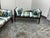 Bespoke Coastal Stripe Benches, Pair For Sale - Image 4 of 12