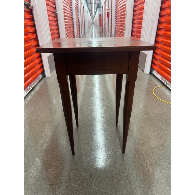 Traditional Late 20th Century Federal Style Side Table For Sale - Image 3 of 5